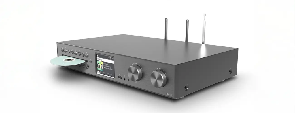 TELESTAR TOP 550 – Vielseitiges All-in-One HiFi-Musiksystem