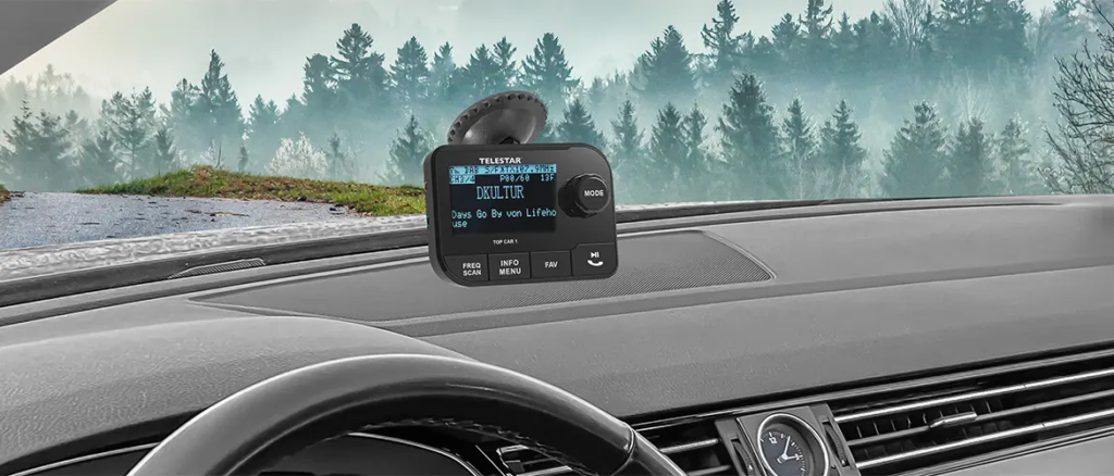 TELESTAR präsentiert den neuen DAB+ CAR Adapter TOP CAR 1
