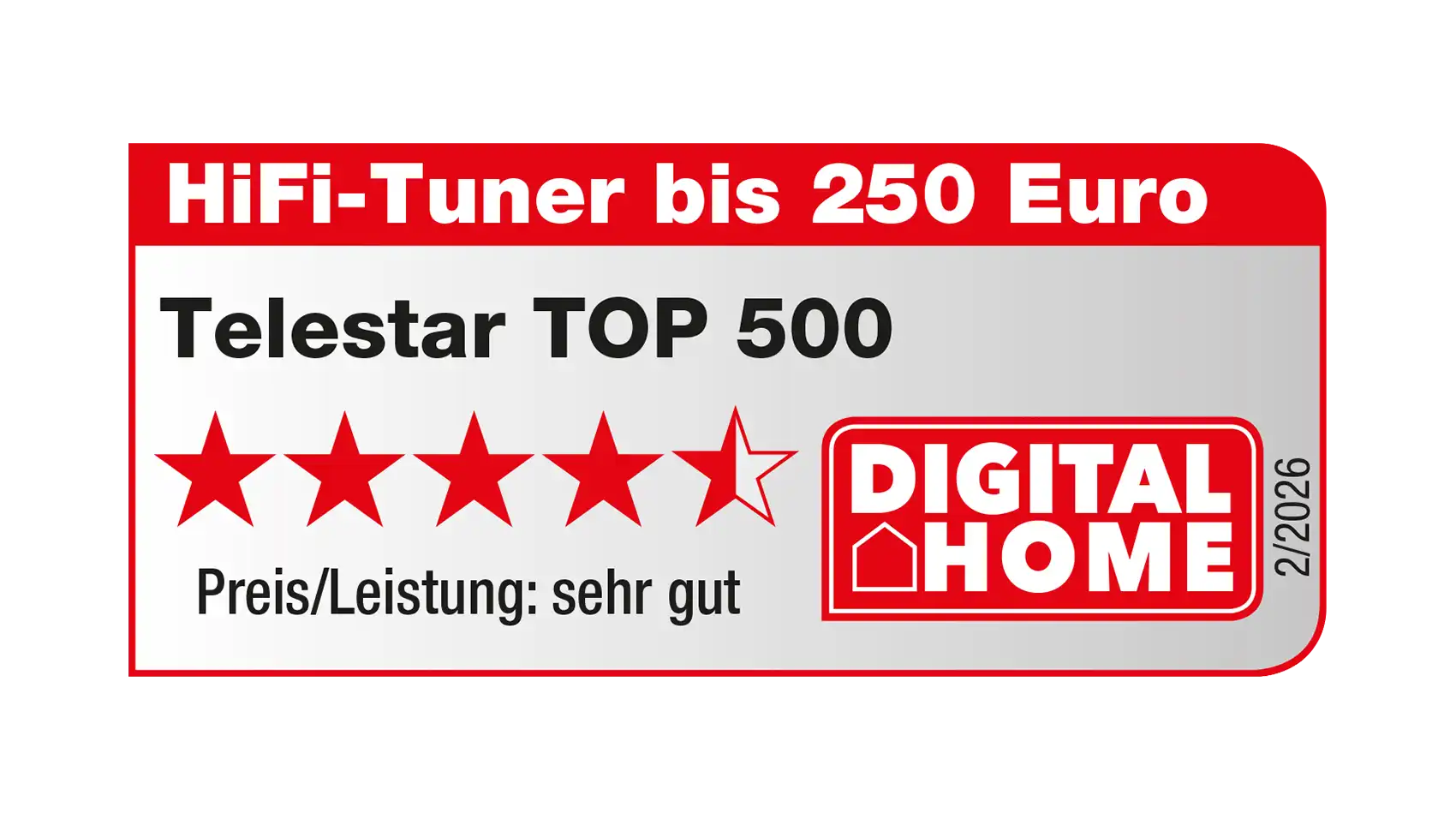 TELESTAR TOP 500 Testlogo Digital Home