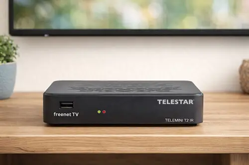 DVB-T2 HD Receiver von TELESTAR für digitalen Antennenempfang