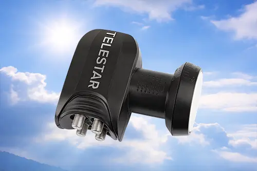 Satelliten-LNB von TELESTAR für zuverlässigen Satellitenempfang